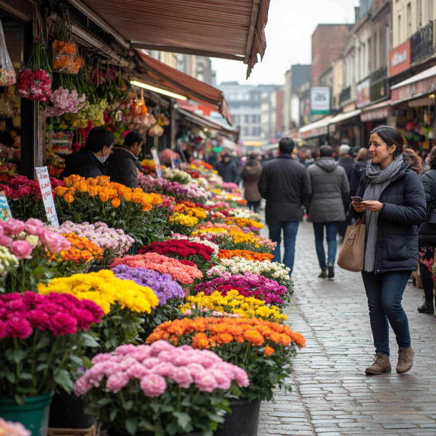 В Анапе откроются 25 цветочных ярмарок к 8 марта