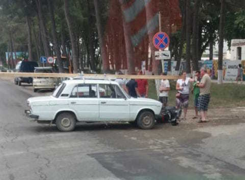 Сегодня сразу два ДТП произошли на ул. Парковой в Анапе