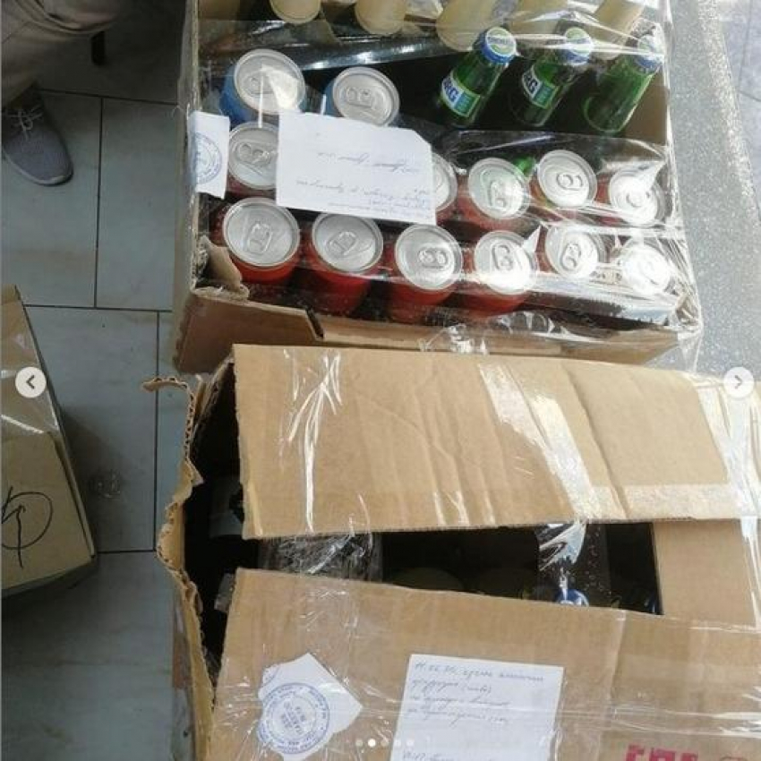 В Витязево под Анапой полиция изъяла более 300 литров алкоголя без документов