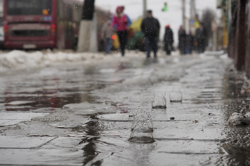 В понедельник, 14 января, снова дождь