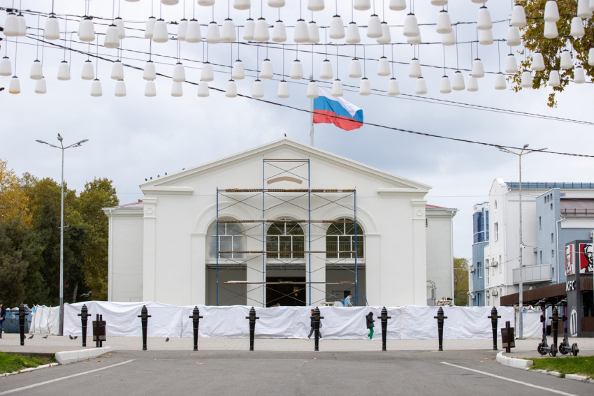 Театральную площадь в Анапе модернизируют