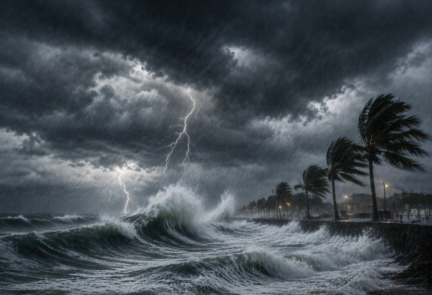 В Анапе объявили экстренное предупреждение из-за ухудшения погоды