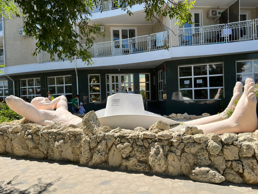 В день вкусной еды в Анапе пасмурно