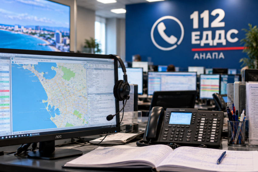 ЕДДС Анапы за неделю обработала более 5,6 тысячи обращений