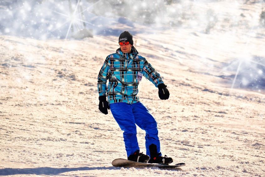 Во Всемирный день сноубординга в Анапе по-прежнему морозно