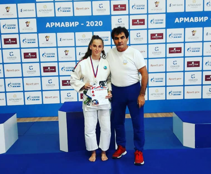 Анапчанка Елизавета Матвеева завоевала «серебро» соревнований по дзюдо