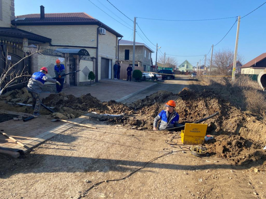 В Пятихатках под Анапой проходит догазификация