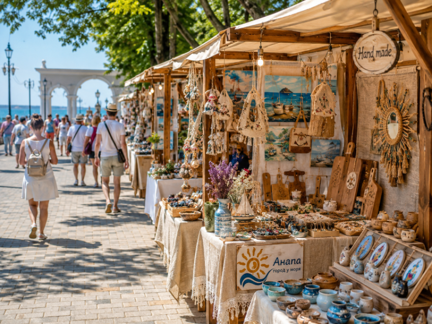 Анапа в числе городов Кубани, где работают ярмарки для ремесленников