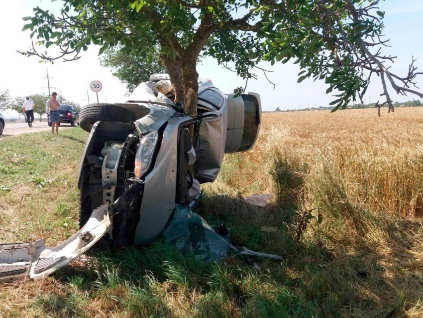 Недалеко от Анапы страшное ДТП: машина впечаталась в дерево, водитель погиб на месте