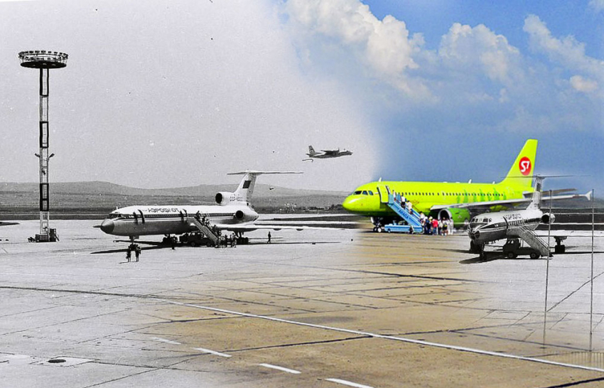 Анапа прежде и сейчас: история аэропорта города