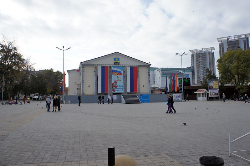 На реконструкцию Театральной площади Анапе выделили 95 млн рублей