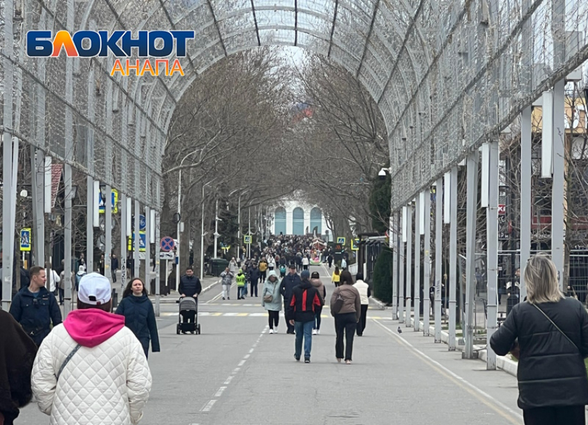 Этой весной курорты Кубани ожидают более 2 миллионов гостей - в том числе в Анапе