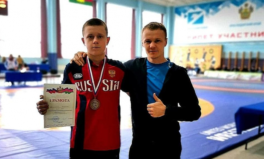 Анапчанин Даниил Цыцылин завоевал бронзу на турнире по вольной борьбе