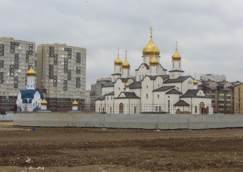 В Анапе полным ходом идёт строительство Крещенского парка