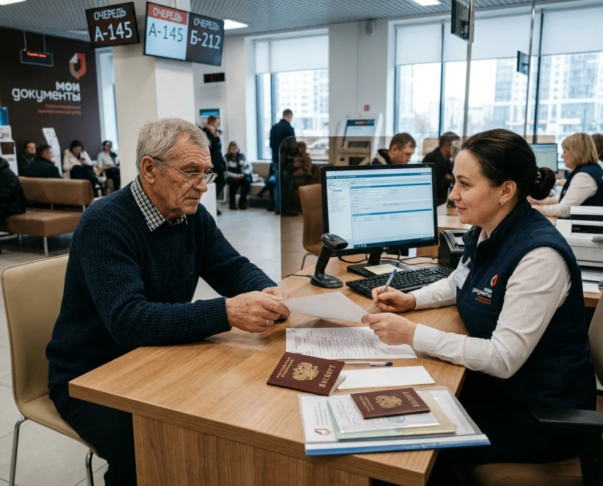 В России могут ввести обязательную замену паспорта в 60 лет