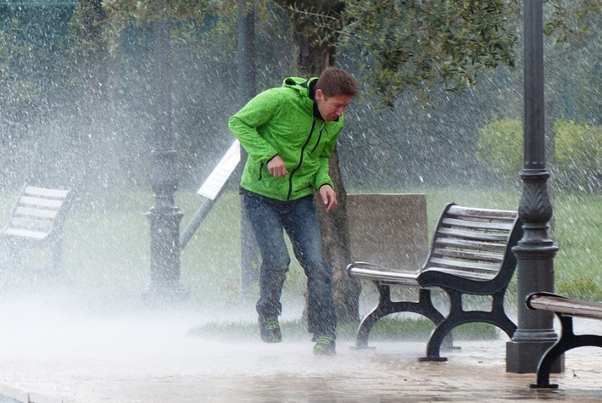 Первый день зимы в Анапе начнётся с ливня
