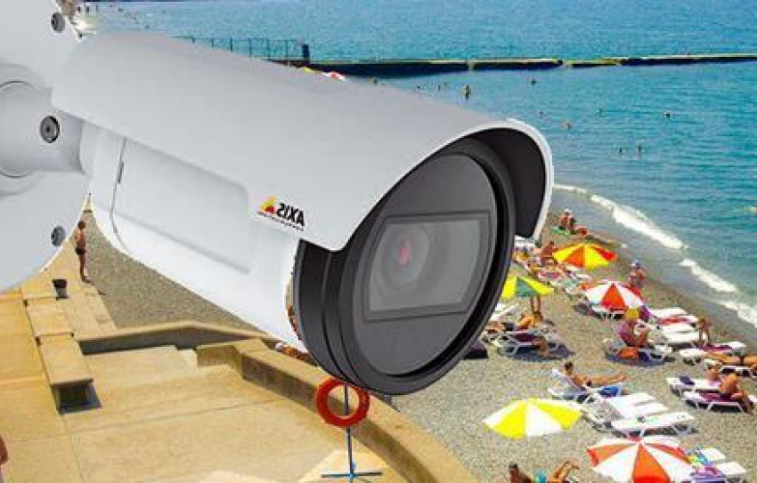 Вслед за Анапой видеокамеры появились на пляжах Новороссийска