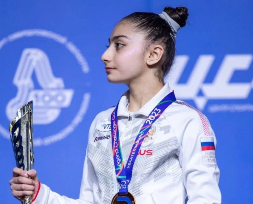 Юная анапская гимнастка вошла в основной состав сборной России