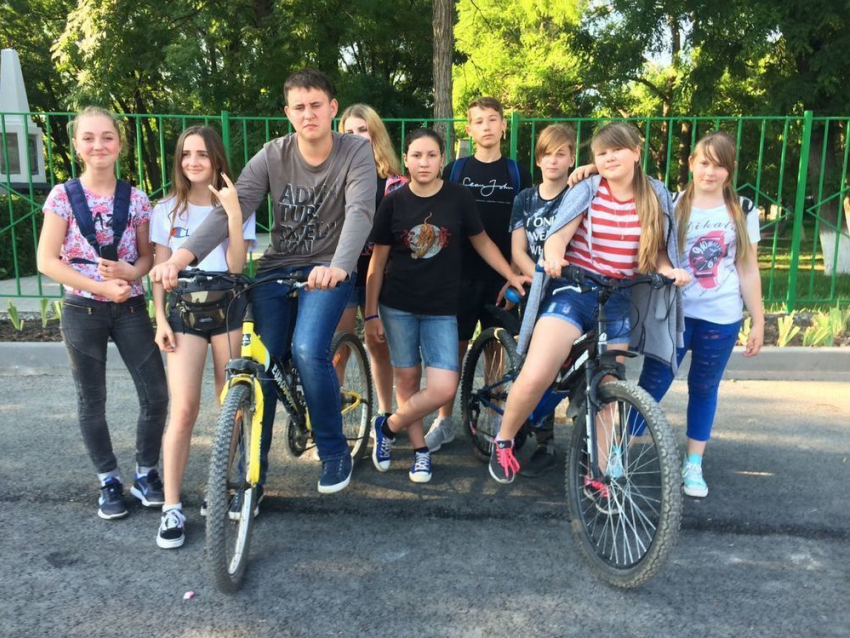 Юные анапчане стали участниками велоэстафеты