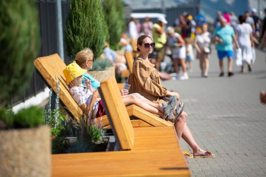  Новая зона отдыха появилась в Анапе на набережной