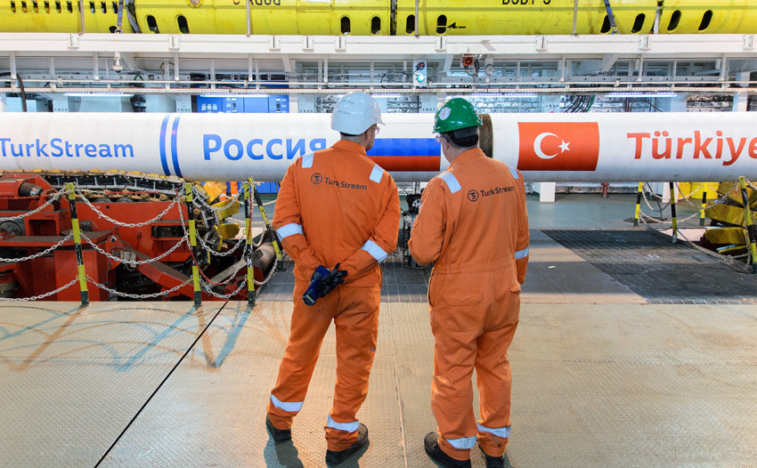 Будьте осторожны! Рядом с Анапой проводят испытания трубопровода «Турецкий поток"