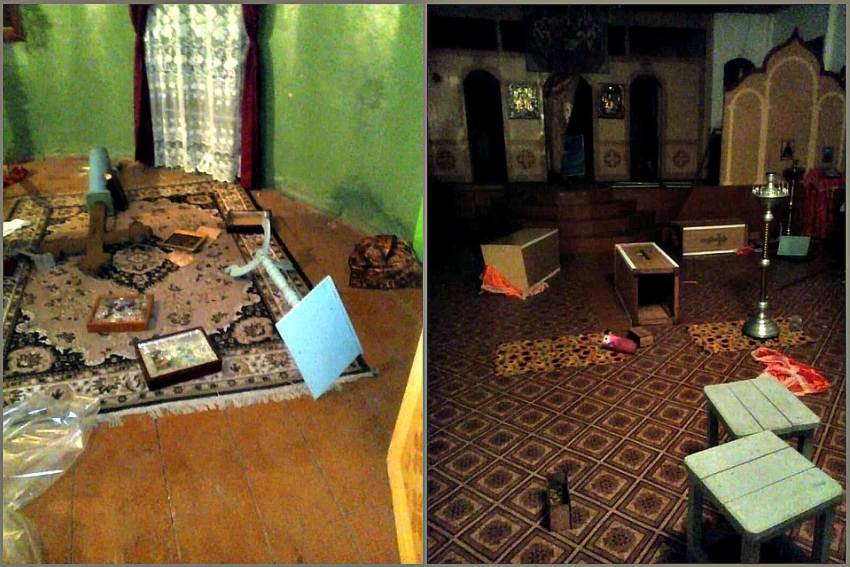 Анапчане в шоке: в Тихорецком районе подростки разгромили храм