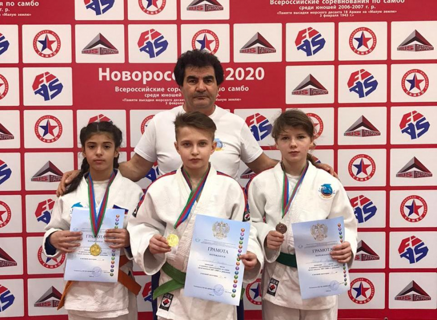 Анапские дзюдоисты заняли первые места на турнире в Новороссийске