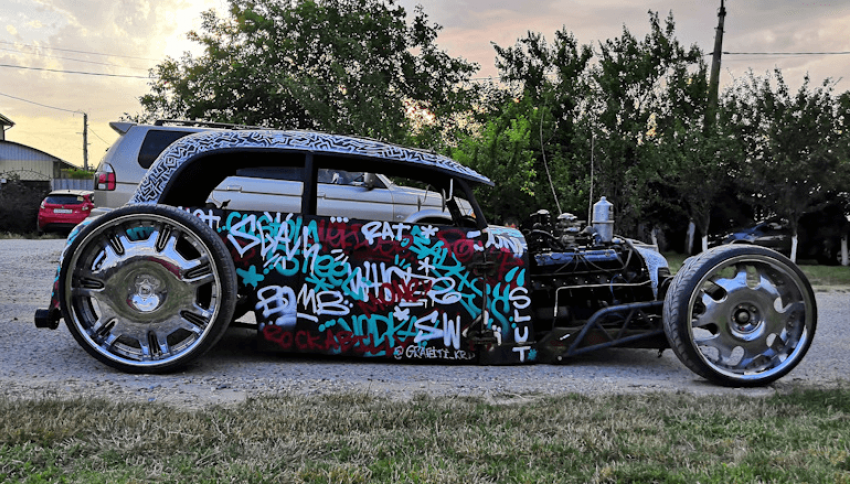 Анапчанин создал из 65-летнего «Москвича» уникальный суперавтомобиль