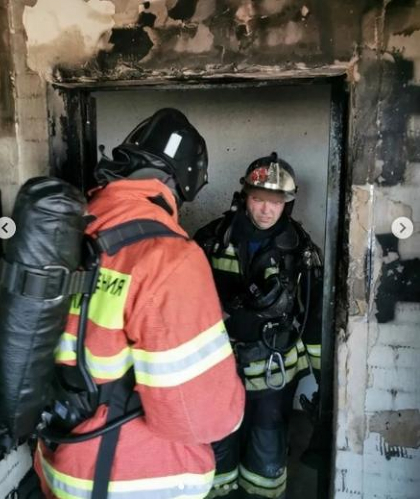 90 человек эвакуировали из многоэтажного дома в Анапе, где вспыхнул пожар