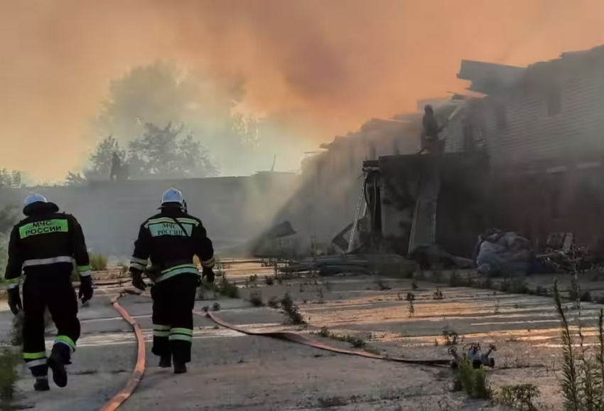 Под Анапой произошло возгорание на скандально известной свалке 