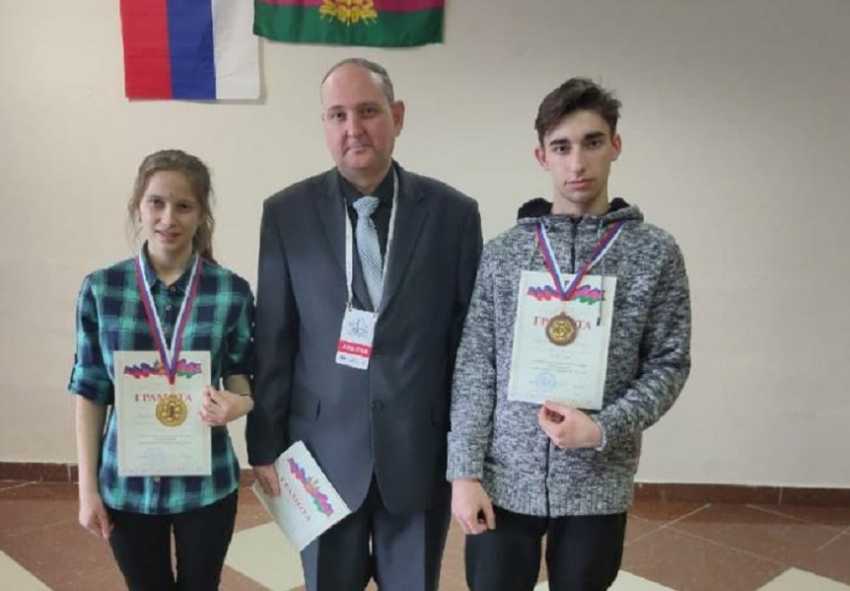 Анапские шахматисты стали призерами краевого первенства