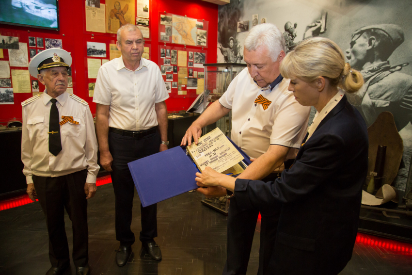 Краеведческому музею Анапы передали рассекреченные Минобороны РФ военные документы