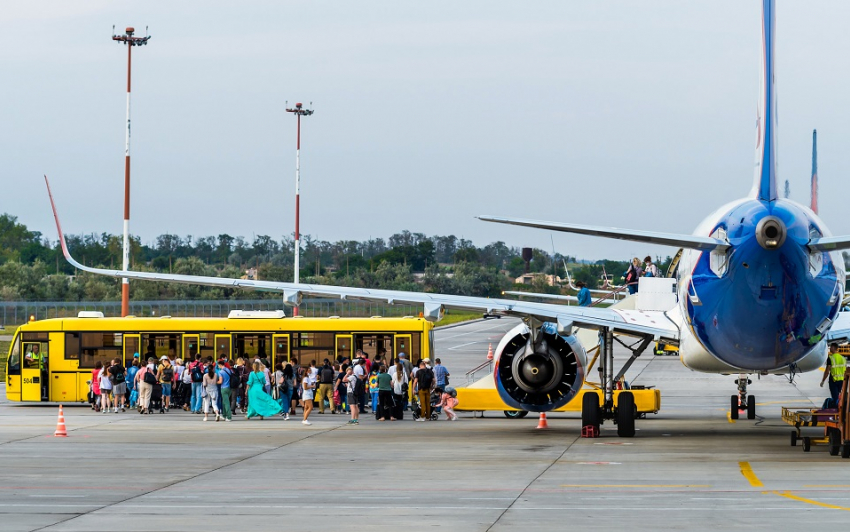 Аэропорт Анапы за шесть месяцев 2021 года обслужил почти миллион пассажиров