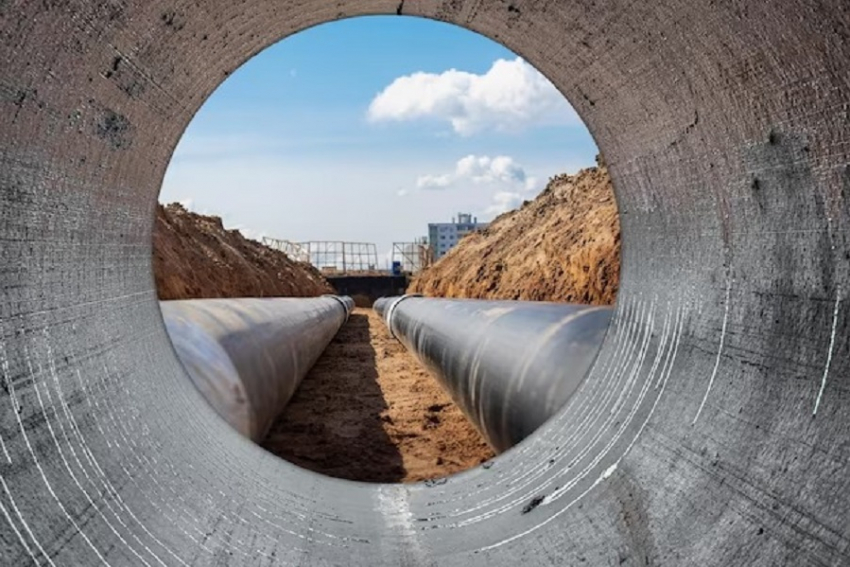 В Анапе продолжается масштабная реконструкция водопроводов