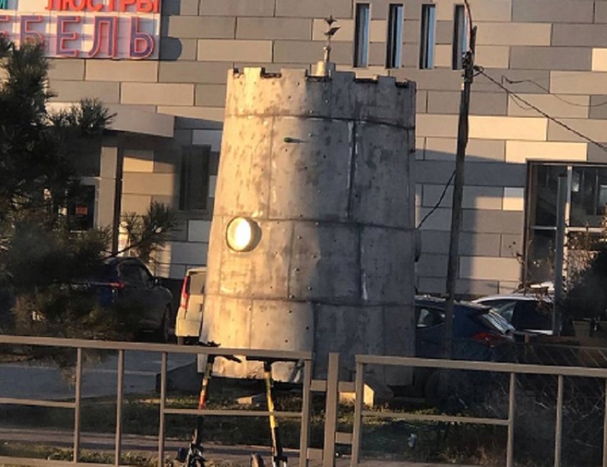 В Анапе обнаружили таинственный пепелац