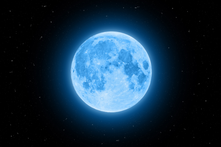 Этой ночью анапчане могут наблюдать на небе «голубую Луну»