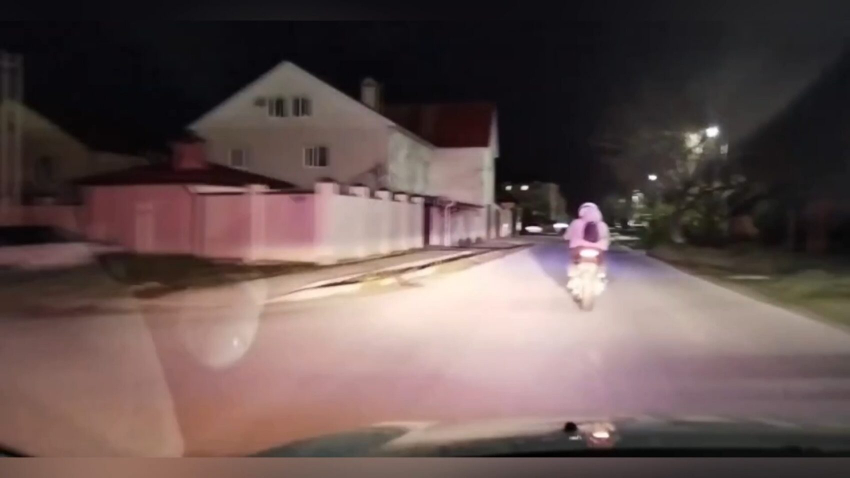 В Анапе байкерша устроила погоню и отказалась от освидетельствования