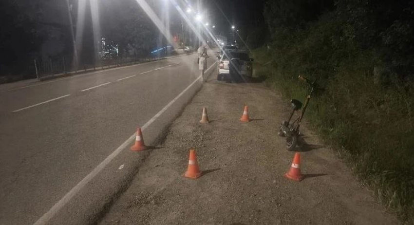 Ребёнка госпитализировали после падения с электросамоката под Анапой