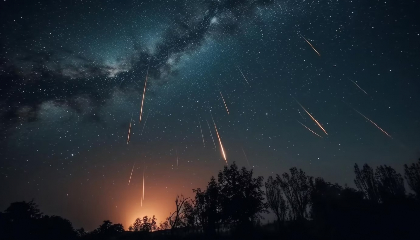В октябре жители Анапы смогут наблюдать серию метеоритных дождей