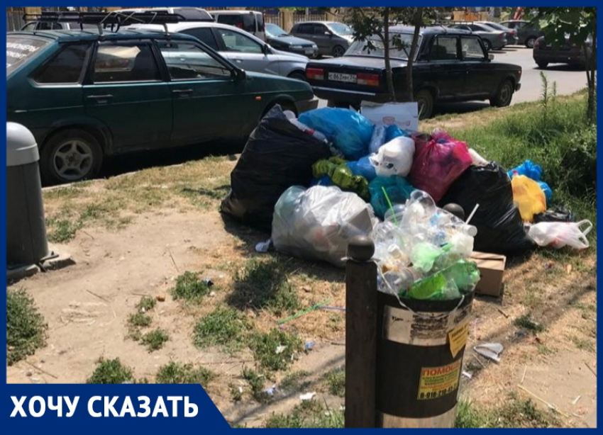 Наталия Тынкович, отдыхая в Анапе, постоянно наталкивается на мусорные свалки