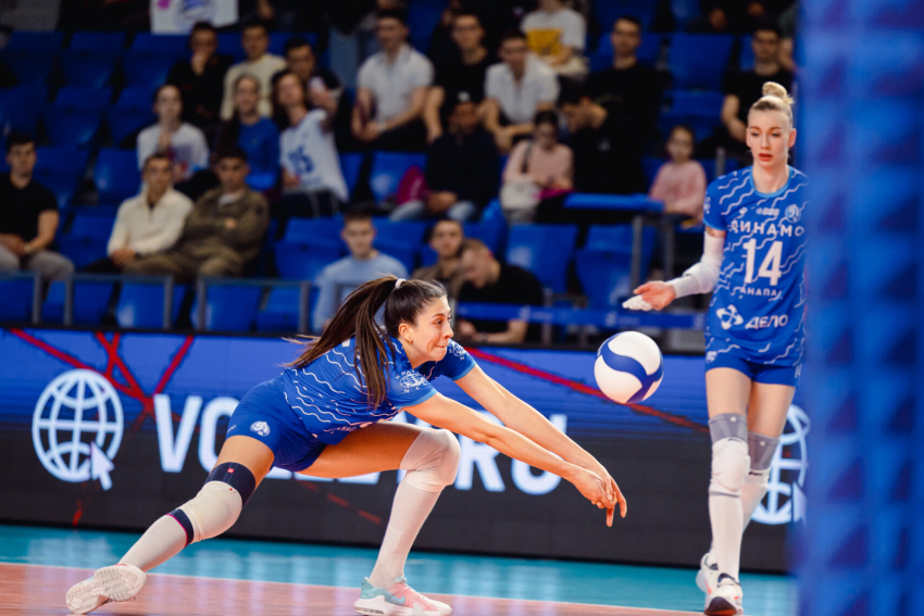 «Динамо — Анапа» примет соперников в одиннадцатом туре чемпионата России по волейболу