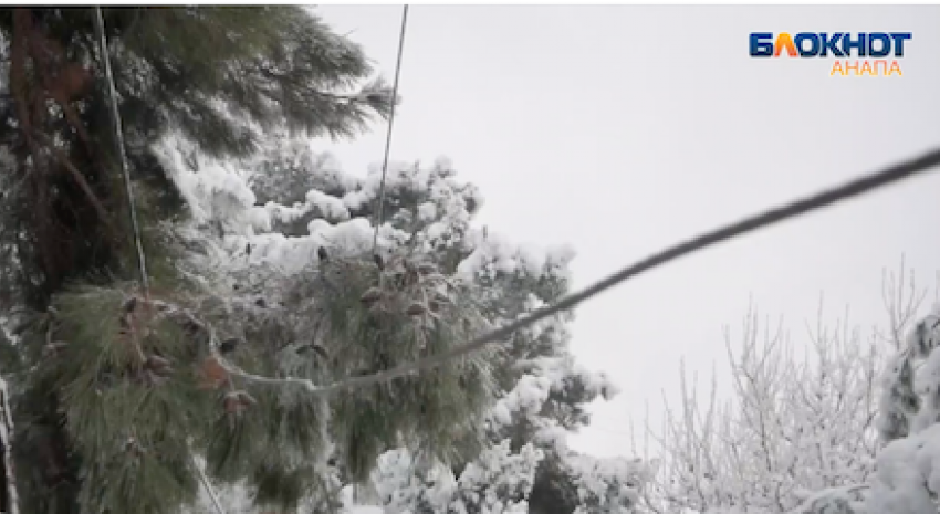 Экстренное предупреждение! Ожидается налипание мокрого снега на проводах и деревьях 