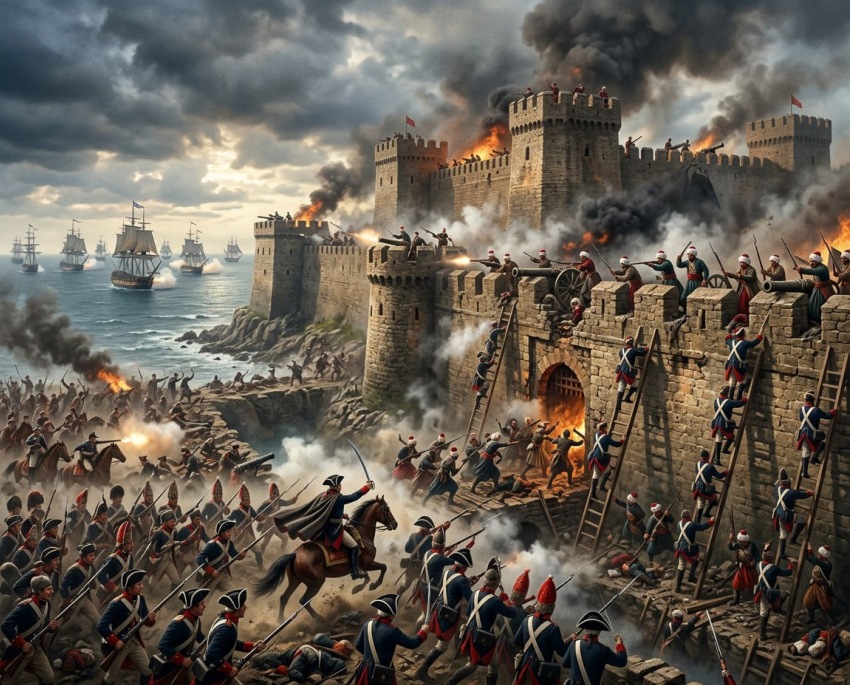 Сколько раз русская армия штурмовала Анапу