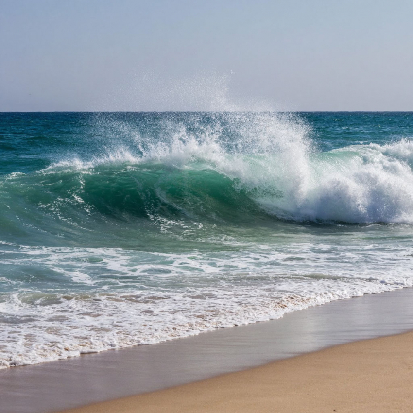 В Анапе шторм прорвал линию обороны от мазута