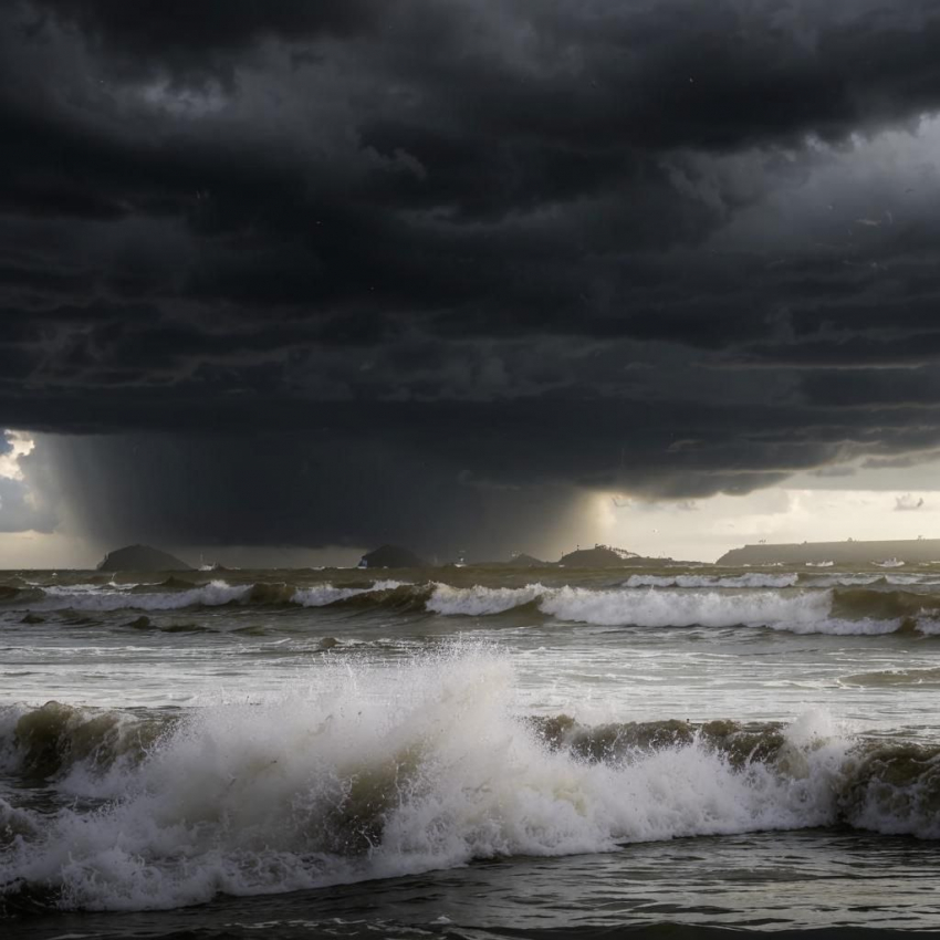 Это касается и Анапы: на Кубани действует штормовое предупреждение 