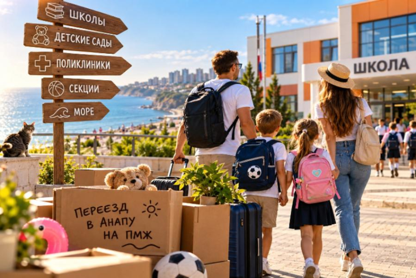 Переезд в Анапу с детьми: что нужно знать о школах, садах и медицине