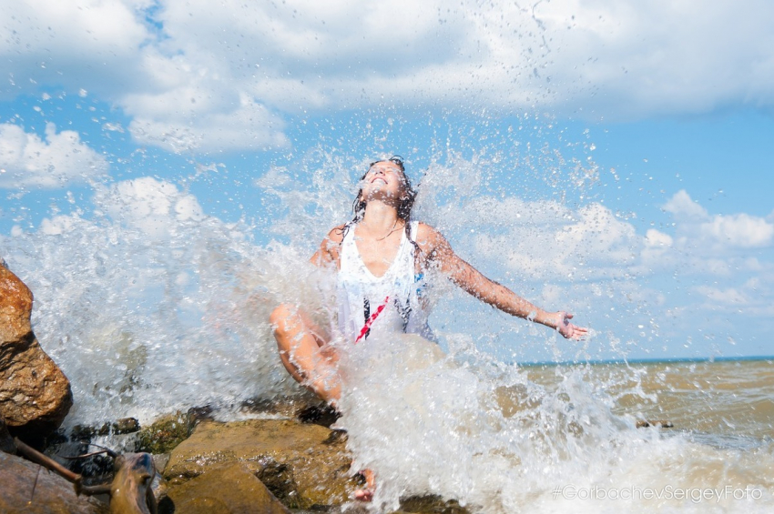 Во вторник в Анапе, 25 июня обжигающе горячее море