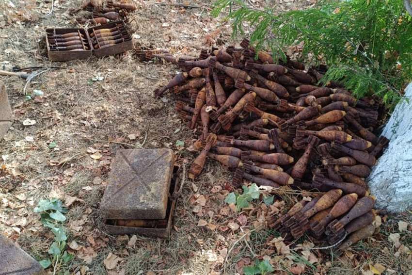 На Кубани уничтожили арсенал боеприпасов