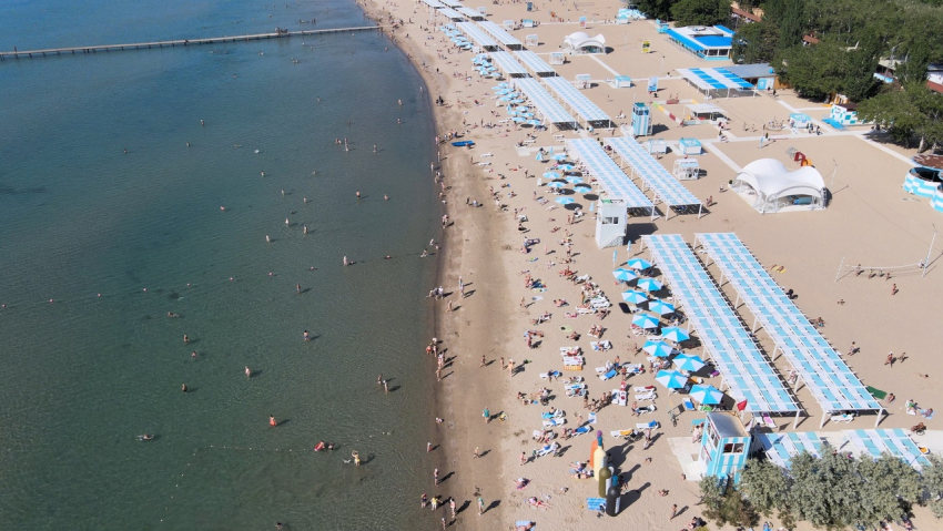55 млн рублей получили предприятия Анапы на благоустройство пляжей
