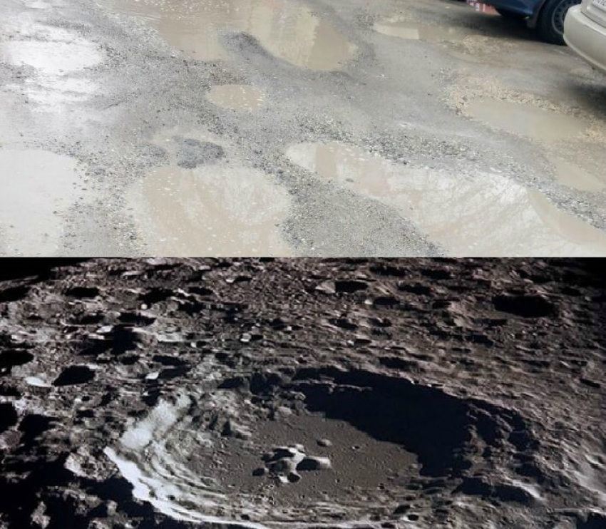 Лунную поверхность в честь Дня космонавтики воссоздали на улицах Анапы